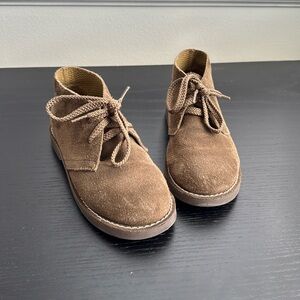 Kids J. Crew suede desert boots